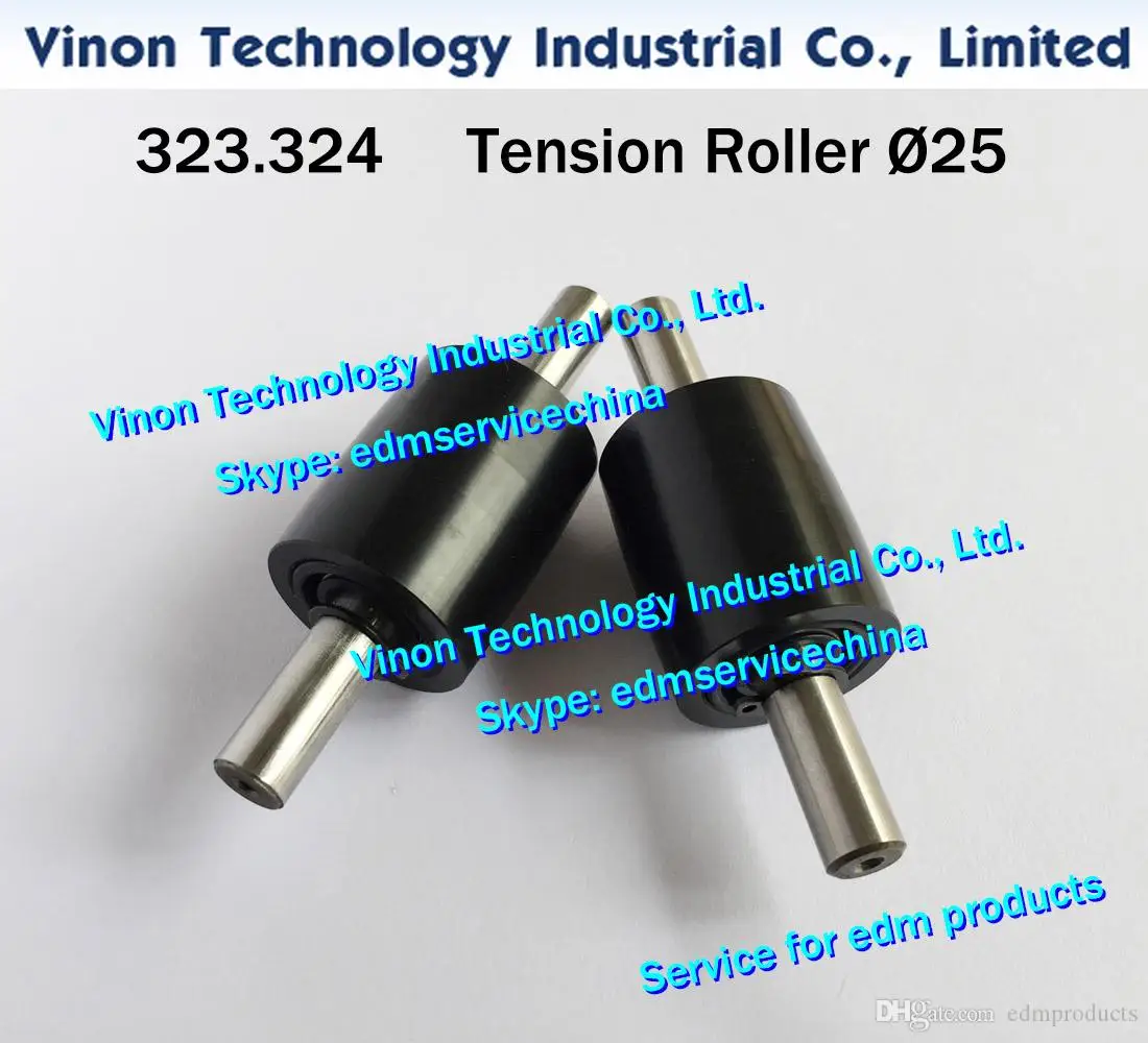 323.324 Ø25mm edm Tension Roller A504, 323.324.4 Pulley wire pick up d=25mm for Agie AC100-AC300 series wire-cut edm machine