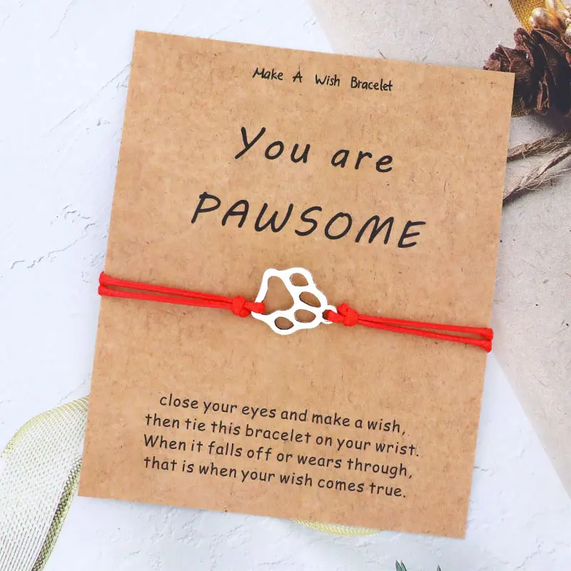 أنت باوسوم الكلب سوار باو طباعة سوار حلية الكلب مجوهرات الحيوان عاشق سوار للنساء الرجال أفضل صديق الكلب عاشق هدية #2