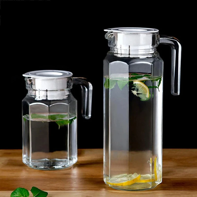 7.5CM Lids Glass Water Carafe Plastic Covers Stoppers Anti Dust Non Splash Bottle Plugs Leak Proof Caps for Bistro Pitcher