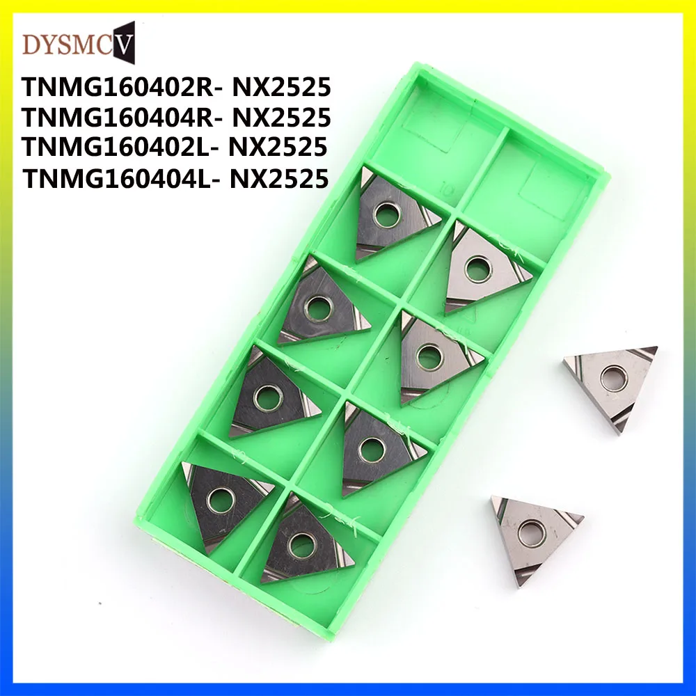 TNGG160402R TNGG160404R TNGG160402L TNGG160404L-F NX2525 Metal ceramic blade CNC CNC lathe tool turning tool blade