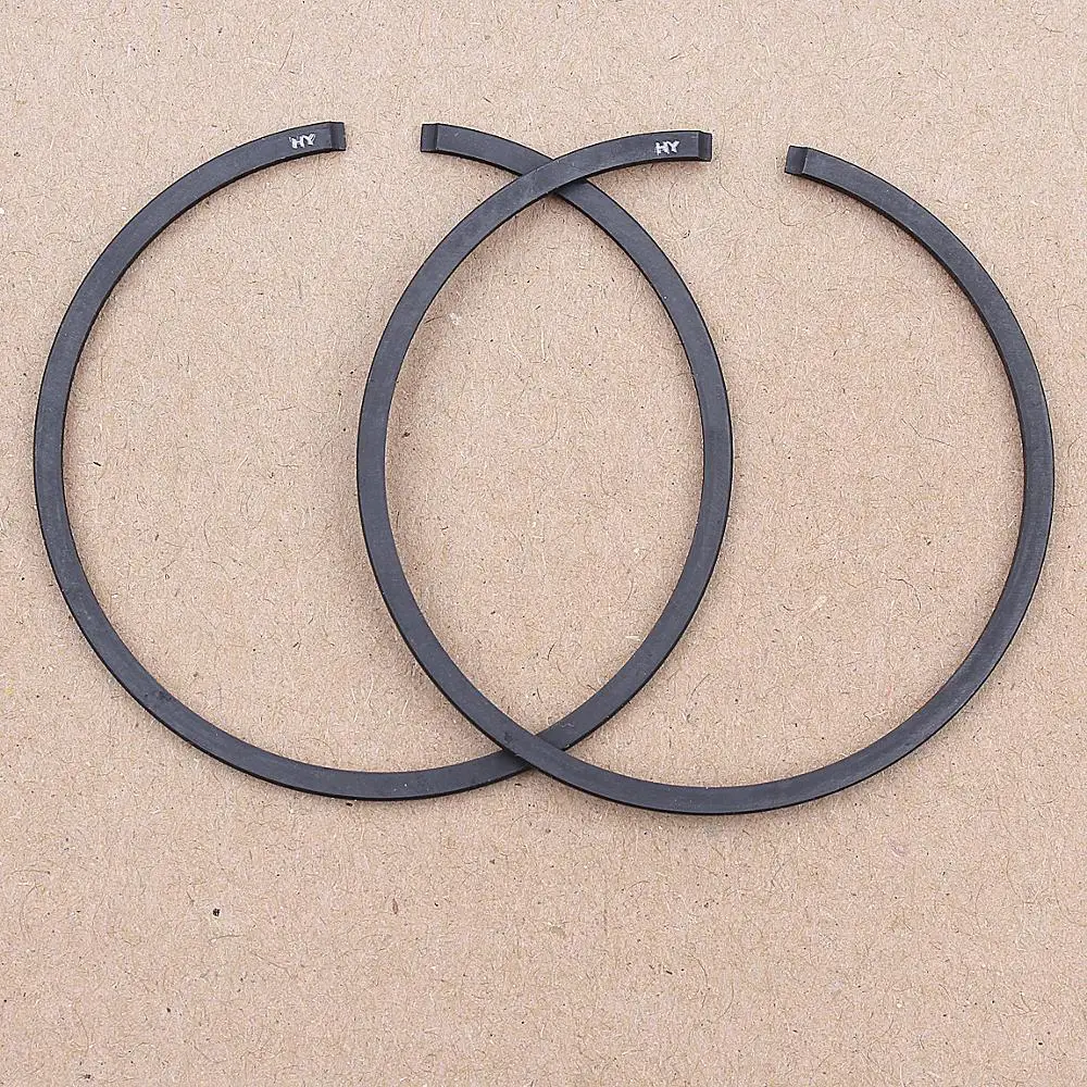 52mm x 1.5mm Piston Rings for Husqvarna 272 272K 272XP 281 282 285 480 181 Chainsaw Replacement Spare Part 2PCS