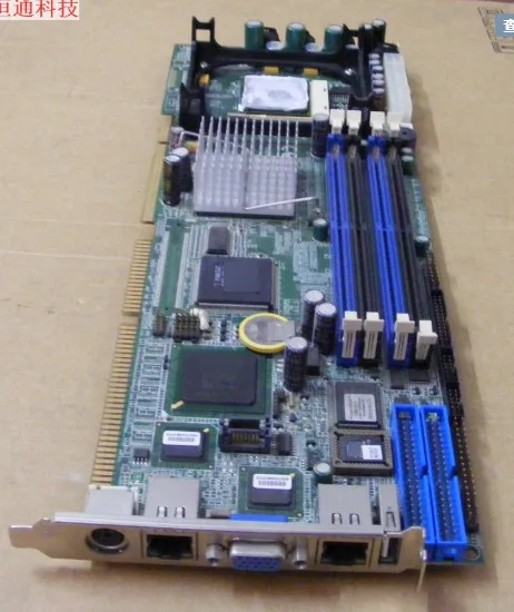 FSB-865G REV.A1.1 100% OK IPC Board Full-size CPU Card ISA PCI Industrial Embedded Mainboard PICMG1.0  With CPU RAM  No Fan