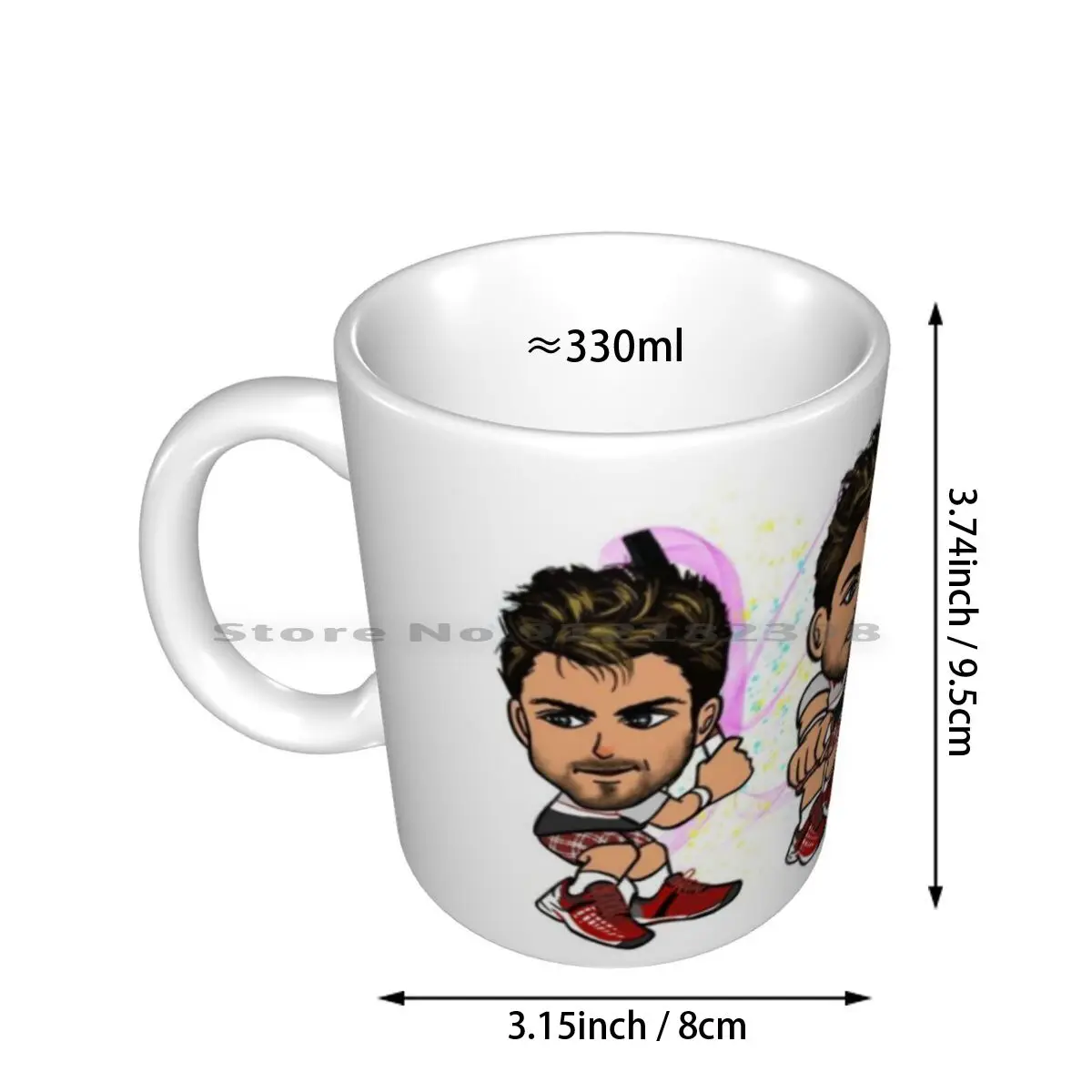 Stanislas Wawrinka Ceramic Mugs Coffee Cups Milk Tea Mug Stan Stan The Man Wawrinka Swiss Tennis Tennis Atp Creative Trending