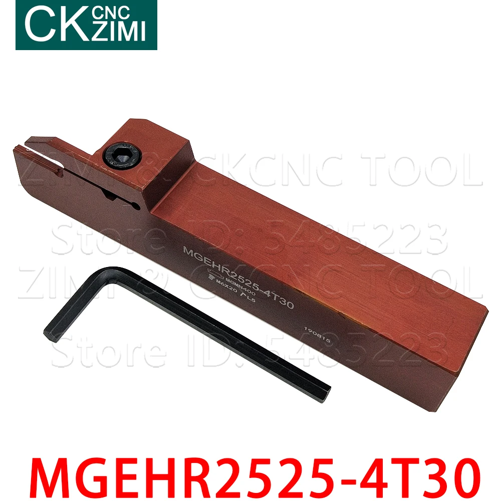 1PC MGEHR 1 010 MGEHR2525-4T30 30mm Grooving alat Bubut Dudukan CNC mesin bubut mengubah alat alur memotong lebih dalam untuk MGMN 400 grooving sisipan