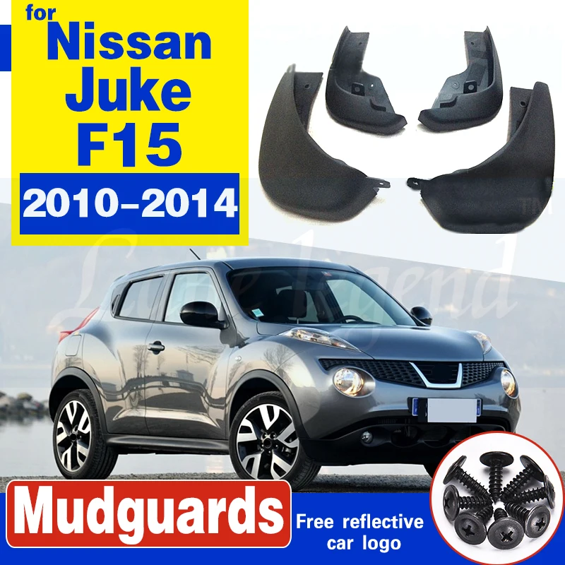 

Передние и задние автомобильные брызговики для Nissan Juke 2010-2014 F15, брызговики, брызговики, брызговики, крыло 2011 2012 2013