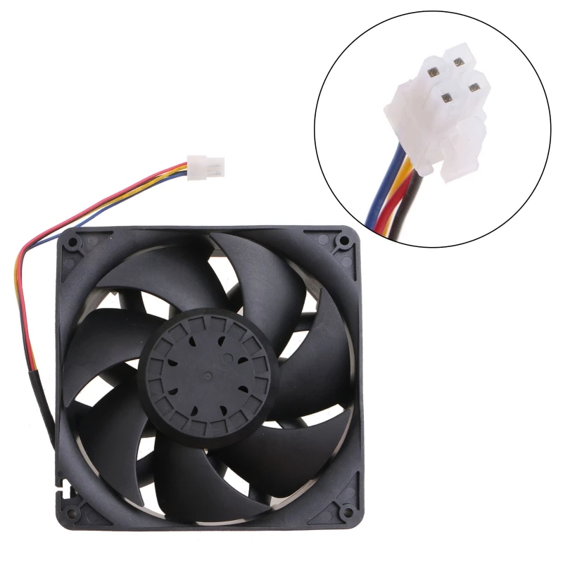 عالية الطاقة مروحة التبريد 4 دبوس KZ14038B012U متوافق مع واتسمينر 12 فولت 7.2A 14 سنتيمتر M20S M21S الصناعية برودة مروحة