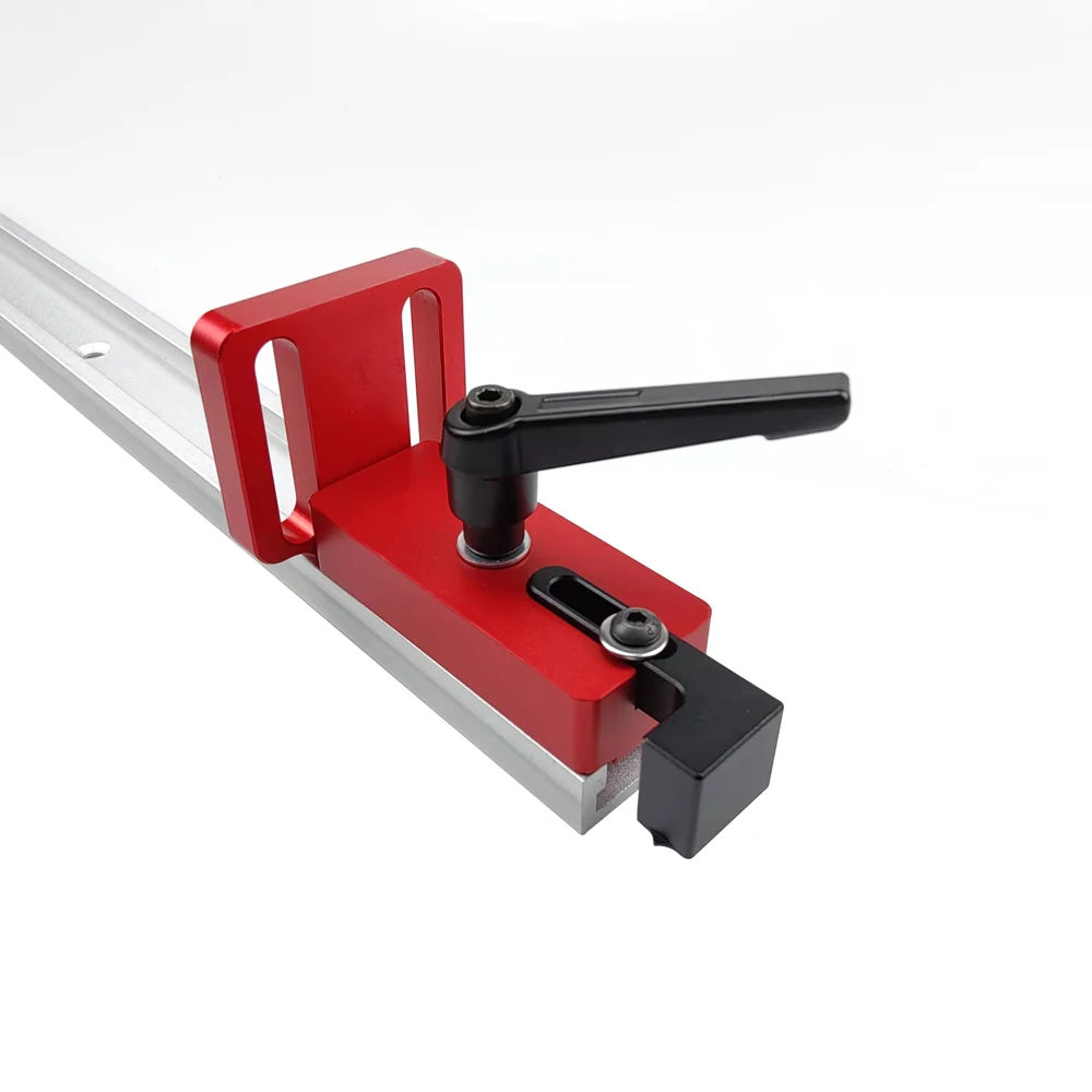 30 tipo lavorazione del legno T Slot Stopper mitra Gauge recinzione connettore lega mitra Track Stop Block Slide Limiter Support 30mm t-track