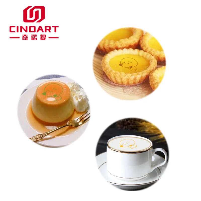 CINOART 3d Latte Art Coffee Printer Special edible cartridge ink