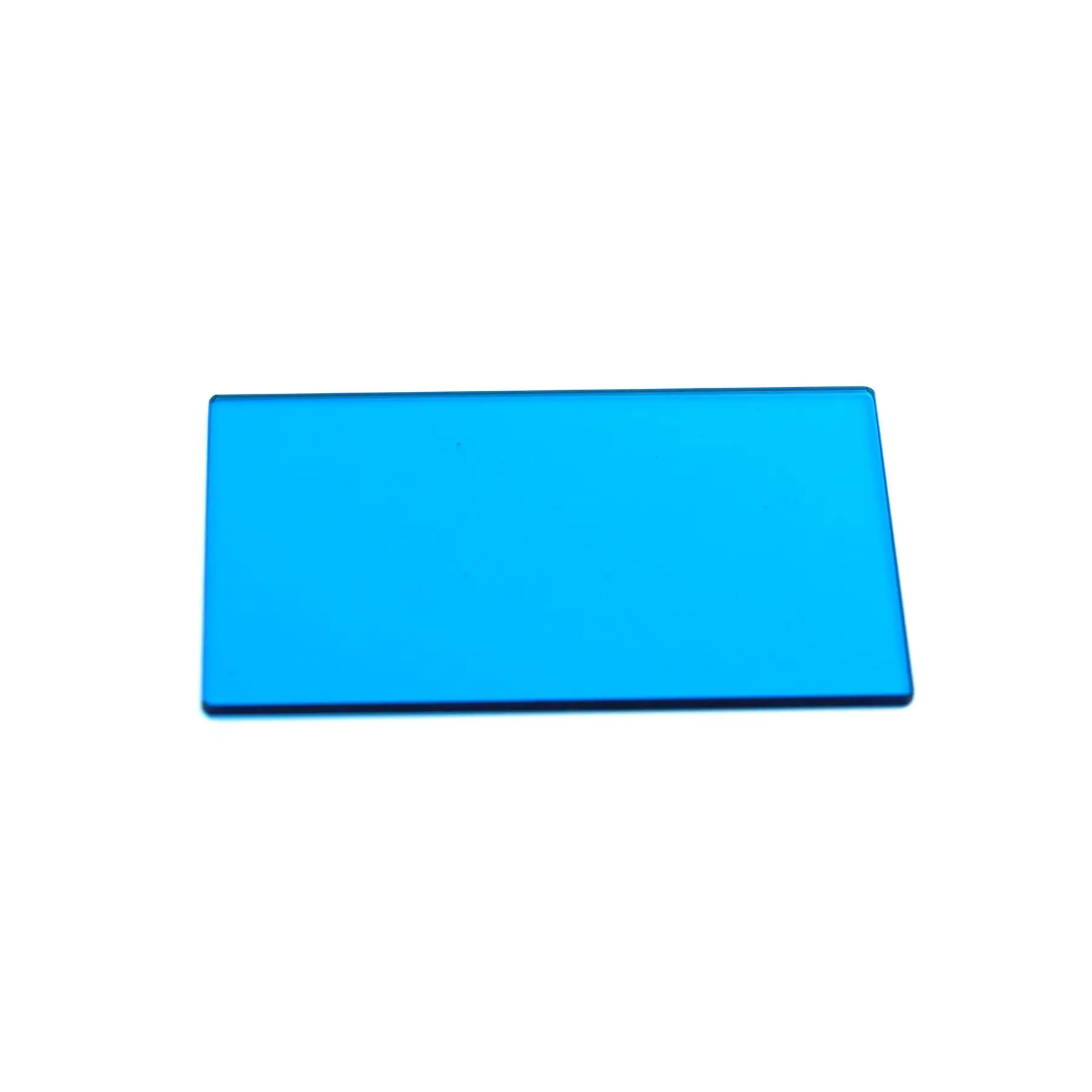 

10pcs total size 232x12x1.5mm type ZB2 BG3 blue optical filter glass