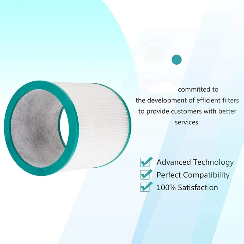 True HEPA Filter สำหรับ Dyson Tower เครื่องฟอกอากาศ Pure Cool Link TP01 TP02, TP03, Part 968126-03