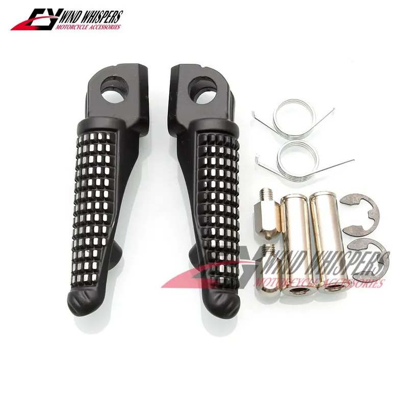 Motorcycle Front Footrests Foot pegs tripod Pedal stent assembly For Kawasaki Ninja ZX10R ZX 10R ZX-10R 2004 2005 05 04