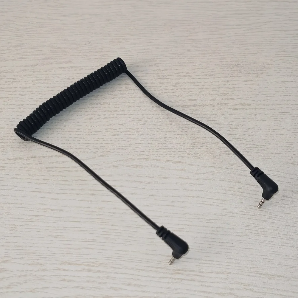 2.5mm Camera Remote Controller Wire Lanc Spring Cable Plug Connection Accessories For Sony Panasonic Canon Jvc Camcorders