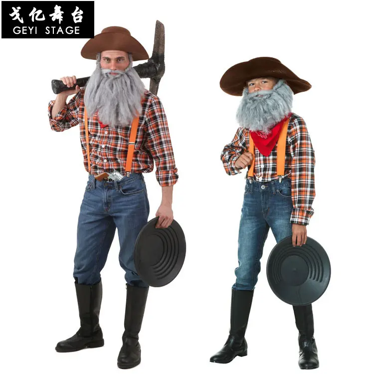 Uniforme de mineiro de cosplay yu gong yi shan filme personagem traje abridor mineração uniforme