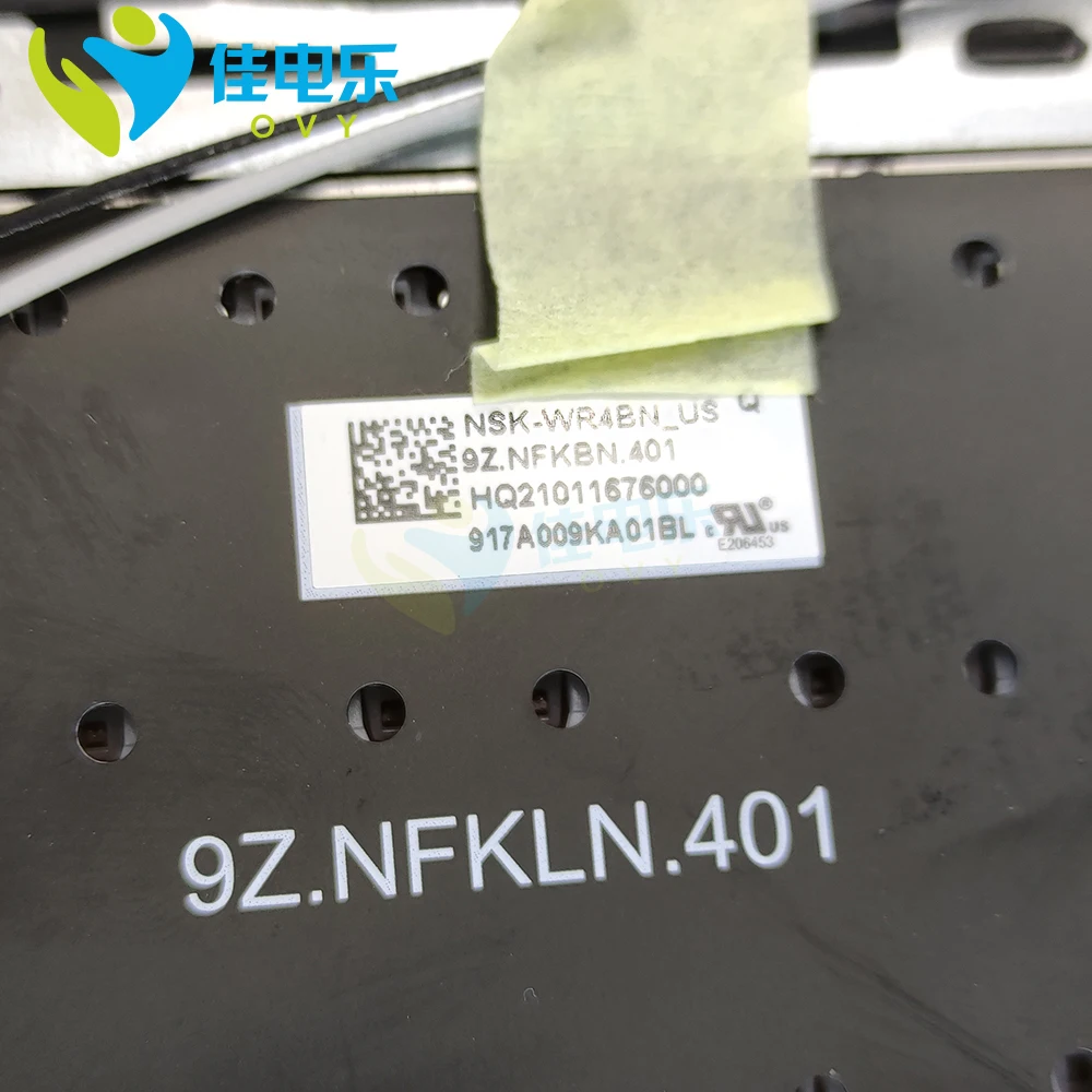 Funda superior con teclado retroiluminado de EE. UU., inglés y Brasil para ASUS ZenBook 14 UM431 UM431DA UX431FA UX431FL Topcase reposamanos 90NB0MB1-R30US0