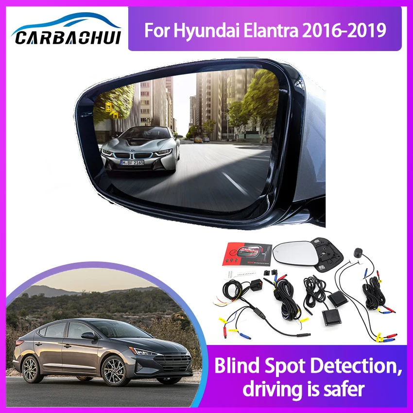 

Millimeter Wave Radar Blind Spot Monitoring BSA BSD BSM for Hyundai Elantra 2012-2016 Assist Driving Safety Lane Change Assist