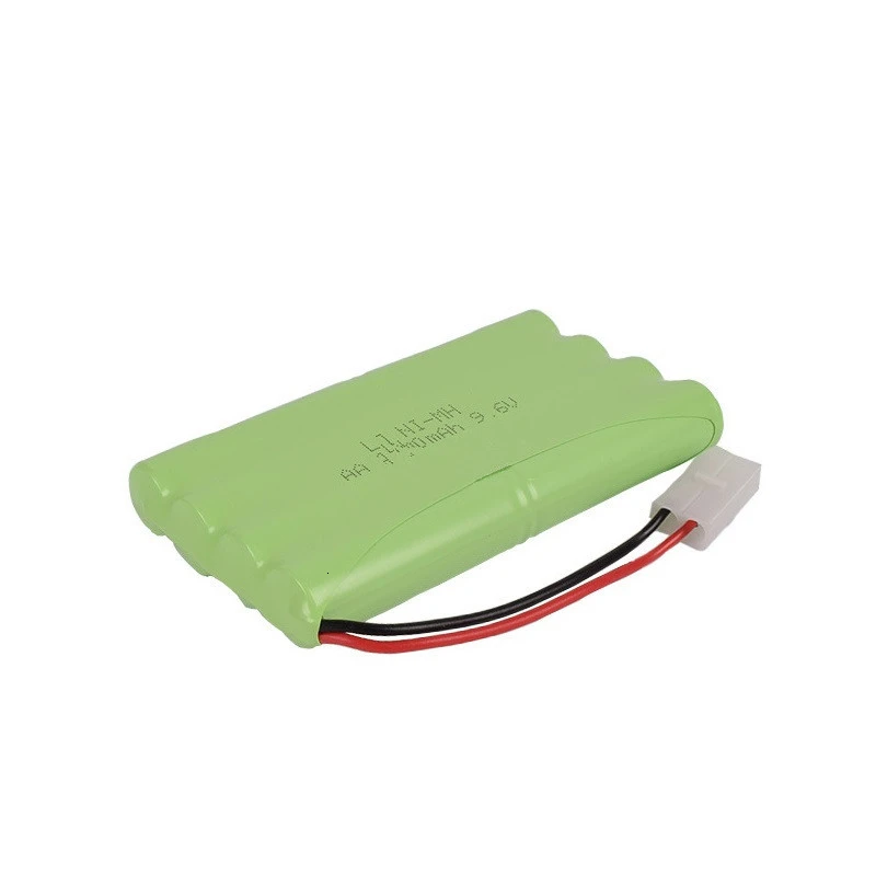 ( H Model ) Ni-CD 9.6v 3000mah Battery + USB Charger For Rc toys Car Tank Train Robot Boat Gun AA 9.6v Rechargeable Battery Pack