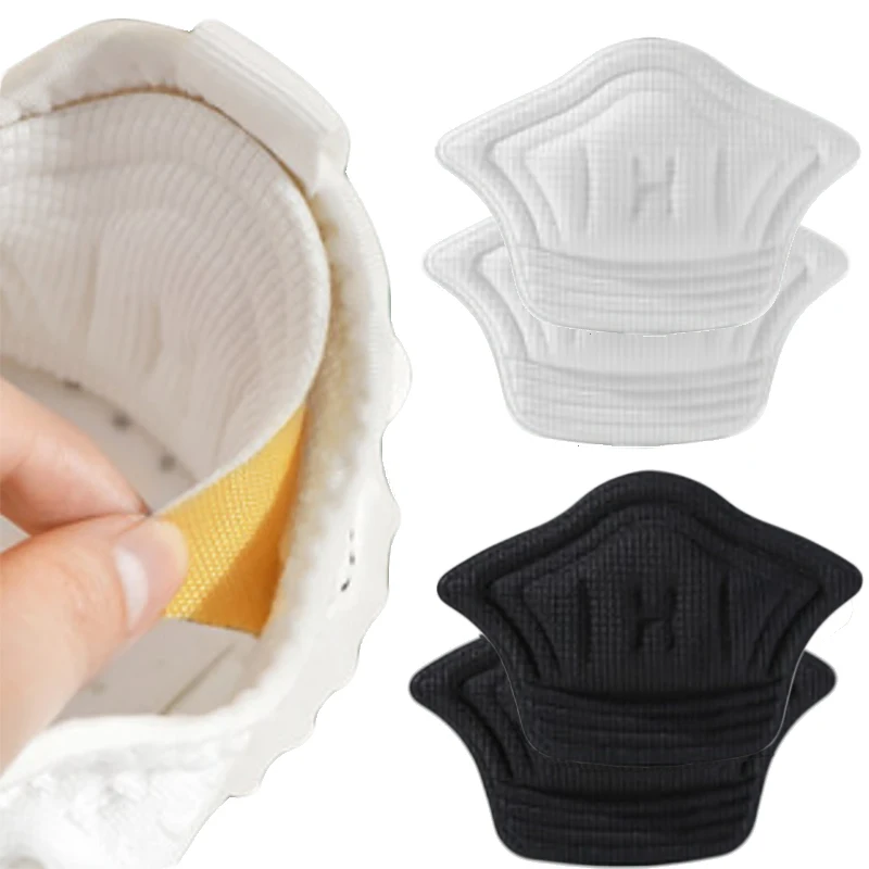 1Pair Heel Pads for Adjust Sports Shoes Size Anti-wear feet Inserts Insoles Pad Can be Cut Heel Protector Sticker Foot Care