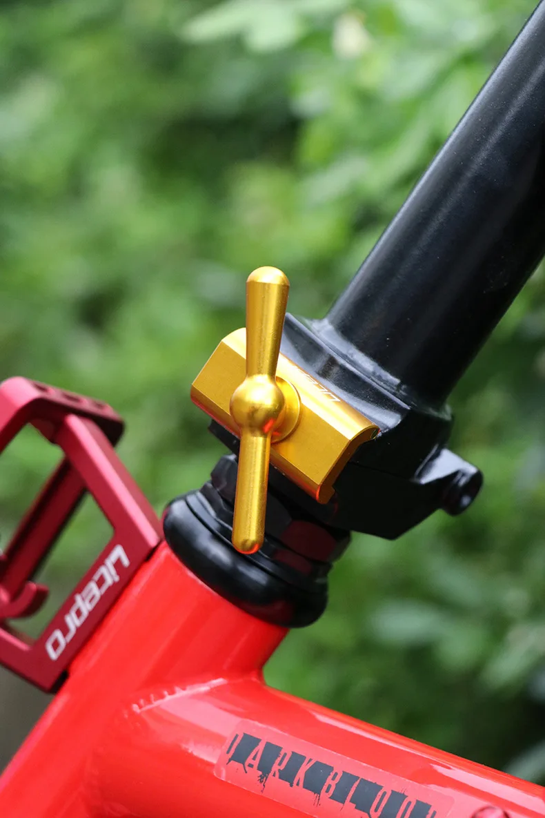 Litepro Folding Fahrrad Wasserhahn Lenker Griff Faltbare C Schnalle Fahrrad Teile Zubehör Für Brompton – Detail 23