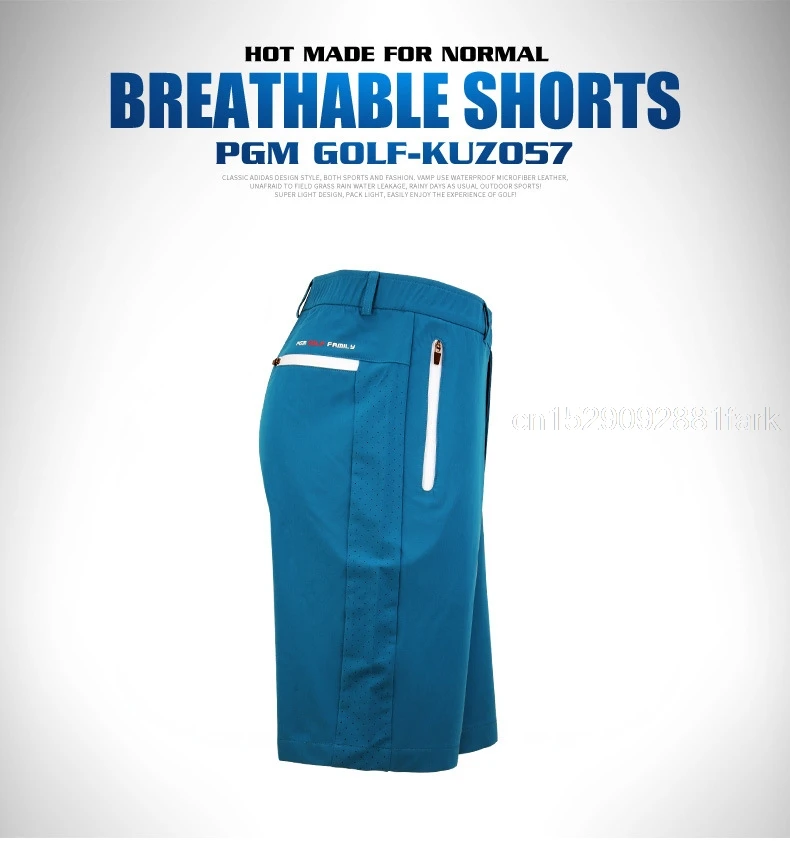Pgm Golf Shorts Herren Sport Shorts Atmungsaktive High Stretch Golf Shorts Mann Bequeme Anti-Schweiß Sport Kurze Hosen – Detail 8