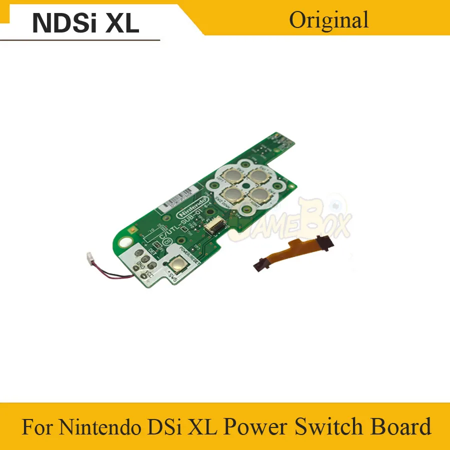 Original Power Switch ABXY Buttons Key Board For Nintend DSILL NDSIXL Console
