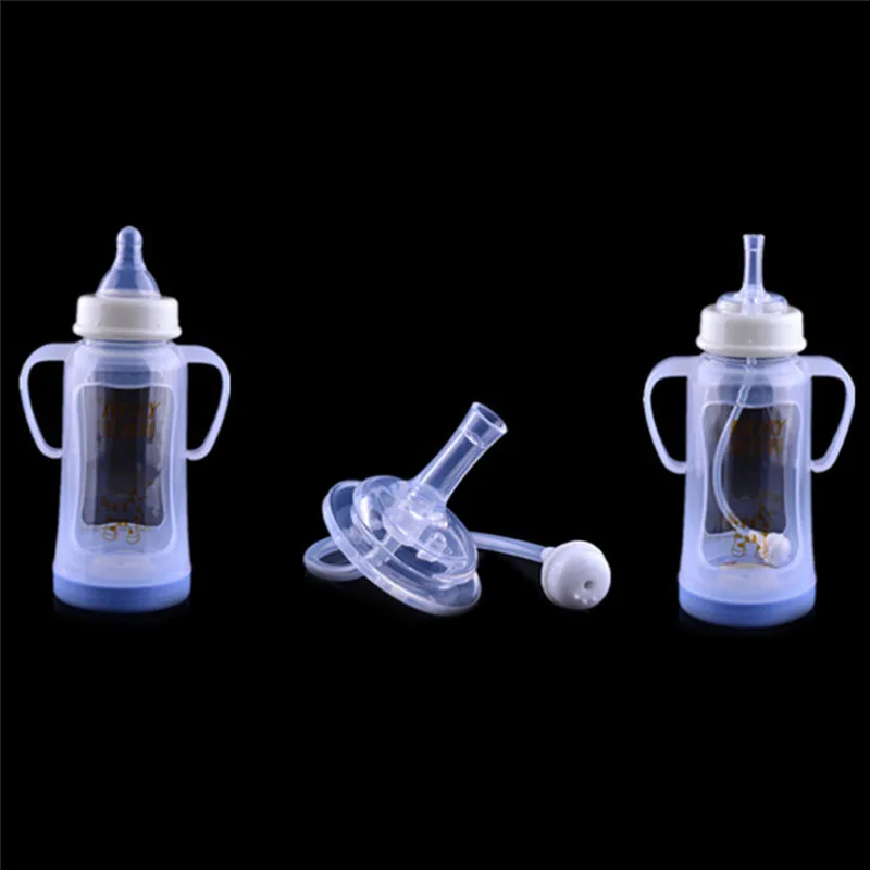 Baby Bottle Straw Replacement Wide Mouth Caliber Silicone Feeding Accessories Replace Accessory