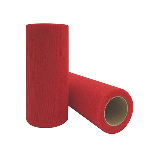 Tüll-Rolle, Spule, 25 Yards, 15 cm, weiße Organza-Rolle, rot, blau, Tüll-Organza-Stoff, Tutu-Rock, Mädchen, Babyparty, Dekoration, Partyzubehör