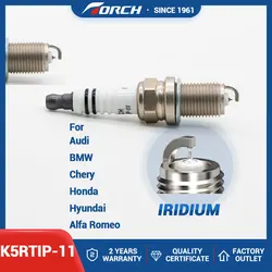 Car Accessories Torch K5RTIP-11 Iridium Platinum Spark Plug Fit for Chevrolet Toyota Audi Suzuki Mitsubishi Honda Power Candles