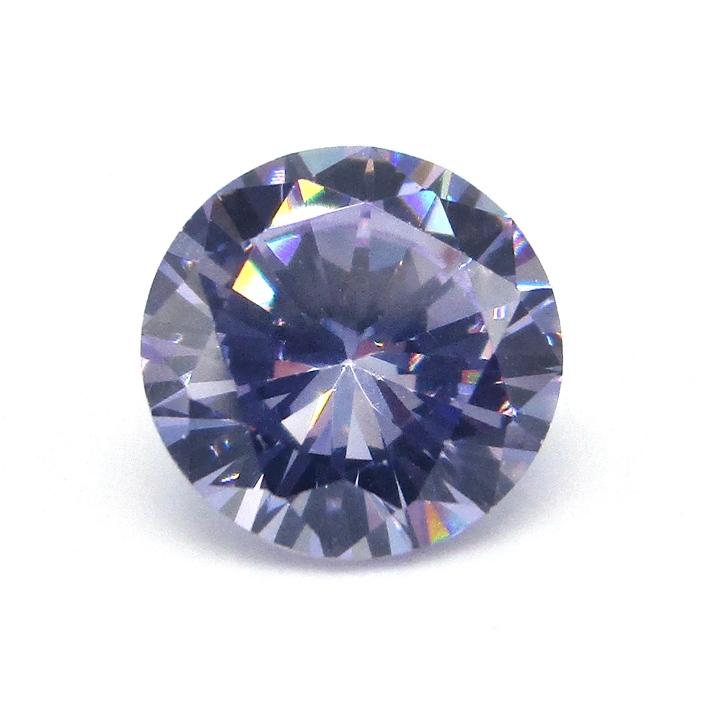 100 pz all\'ingrosso AAAAA 1mm a 3mm lavanda sciolto Cubic Zirconia 1.50mm 1.75mm pietre sintetiche taglio rotondo zircone