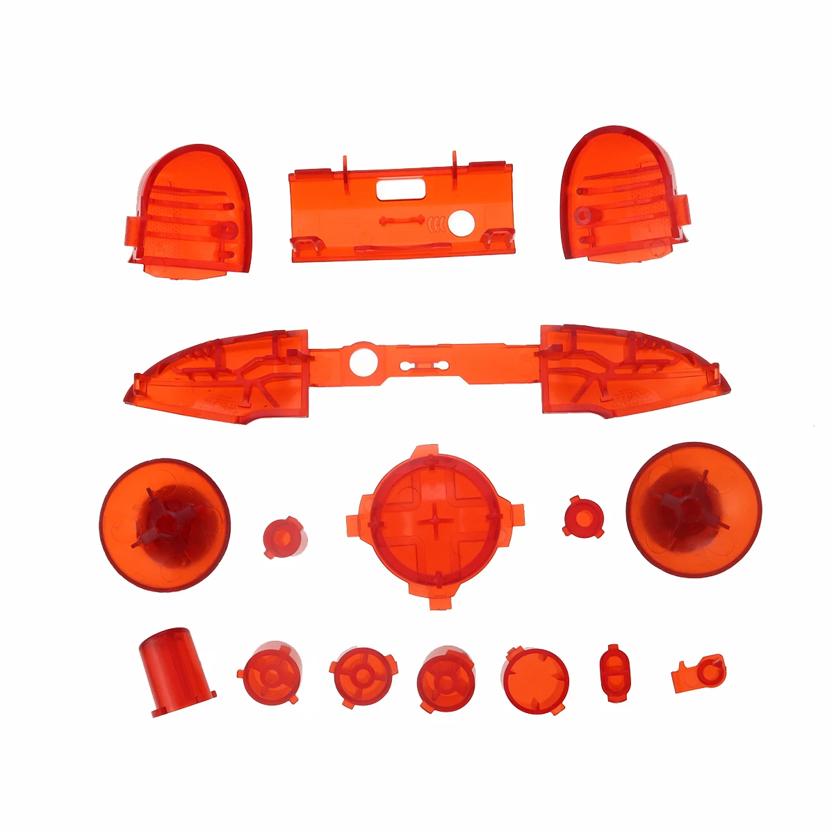 Yuxi 1set für xbox serie x s controller tasten kit l r lb rb stoßstange trigger tasten führungs taste mod kit spiel zubehör