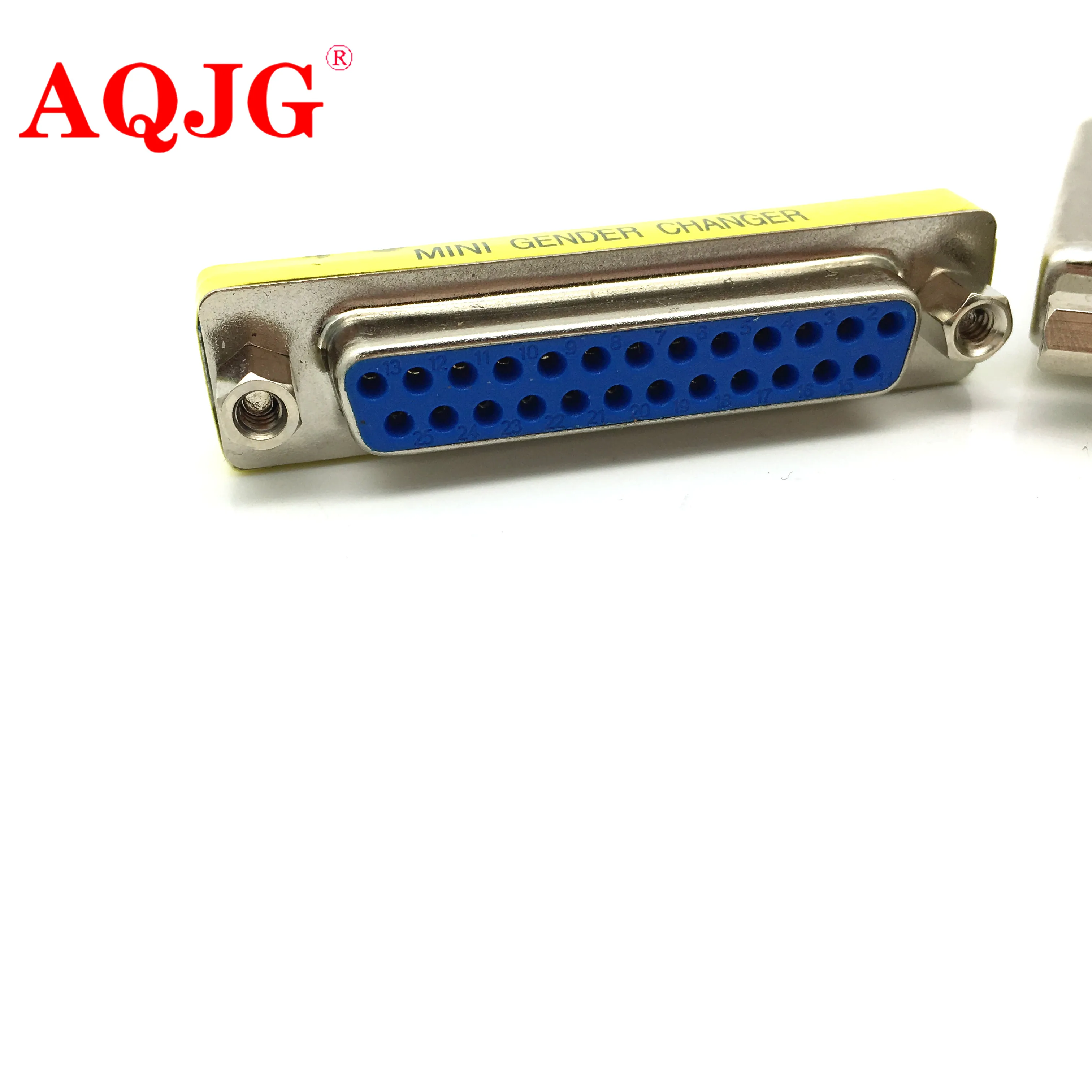 D-SUB DB25 Serial Cable Extended Adapter 25 Pin DB25 FeMale to FeMale F/F minitype Changer Connector