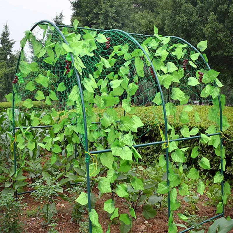 1pcs Overstriking Strand Wire Gardening Net Flower Vegetable Morning Glory Vine Cucumber Plant Climbing Nets Garden Supplies