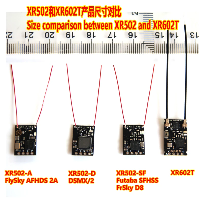 XR502 FPV Futaba SFHSS compatible receiver for FPV drones support SBUS PPM mini FUTABA receiver for multi copters