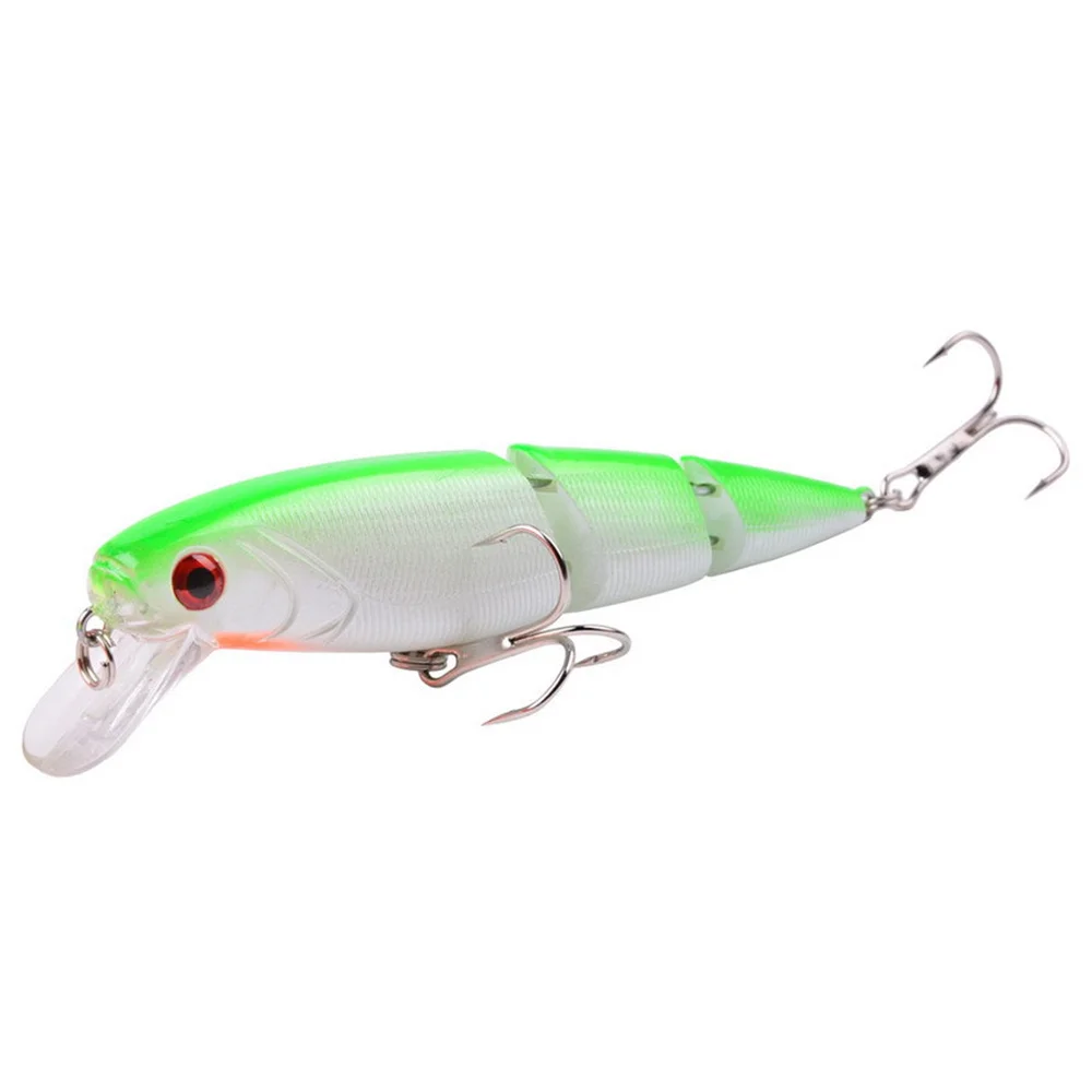 1Pcs 11.5cm 14.8g Sinking Multi-section Fishing Lure Wobblers Plastic Artificial Hard Bait Bass Pike Crankbaits Trolling Pesca