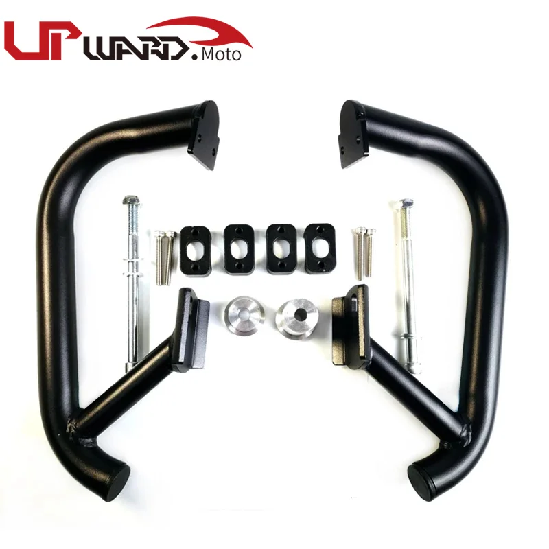 

For Benelli BJ500 BJ 500 Leoncino 500 Motorcycle Upper & Lower Crash Bar Frame Engine Protection Guard Bumper Protector