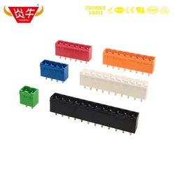 50Pcs KF2EDGVC 5.08 2P ~ 12P PCB CONNECTOR PLUG-IN TEMINAL BLOCK 2EDGVC 5.08mm 2PIN ~ 12PIN MSTBVA 2,5 G 1758018 PHOENIX  KEFA