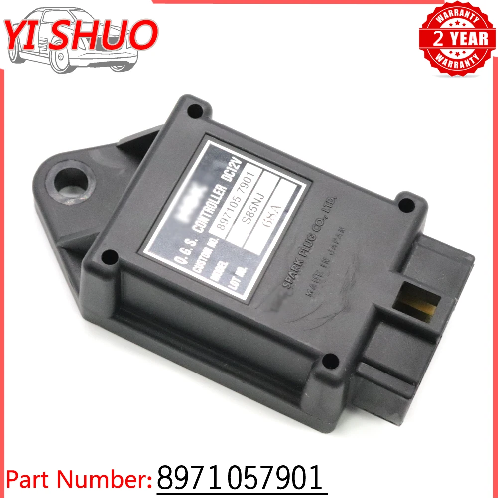 Temporizador de relé de bujía incandescente para coche, 12V, 6 pines, 8971057901, para Hitachi EG30, ZX27U, ZX30U, ZX35U, ZX40U, ZX50U, ZX55UR, ZX55UR-HHE, Isuzu, 4JG2, 4LB1