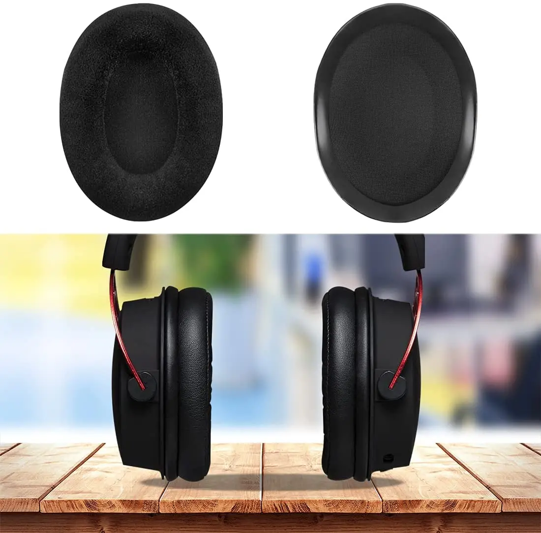 QuickFit протеиновые кожаные амбушюры для игровой гарнитуры HyperX Cloud Alpha, сменные амбушюры/амбушюры для ушей/наушники, гарнитура