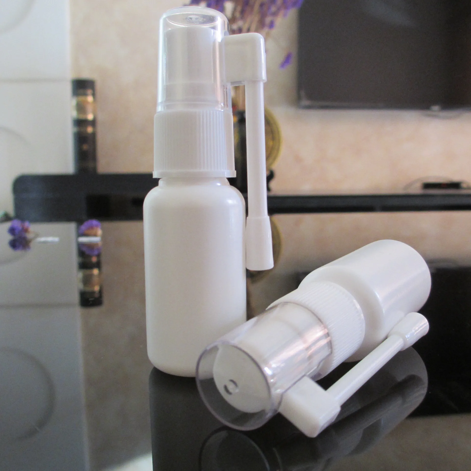 30 peças 10m15ml 20ml 30ml 50ml garrafas de rinite médica garrafa de spray de elefante de plástico garrafa de spray direto rotativa de 360 graus