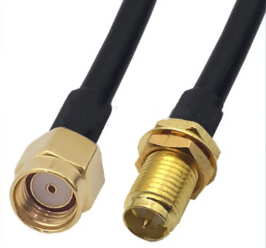 

RP-SMA Female To RP-SMA Male connector 5D-FB 50-5 Coaxial RF Adapter Jumper Cable 50ohm