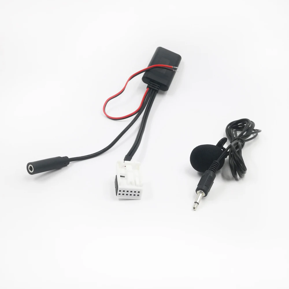 Biurlink RCD310 RCD510 RNS510 Car Radio Audio Music Device Bluetooth 5.0 Handsfree Aux Adapter Harness Wire for Volkswagen Skoda