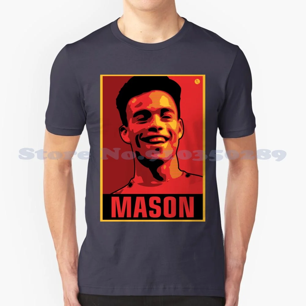 Mason Black White Gray Fashion Tshirt Hope Fathersday Mothersday Birthday M Football Shepard Fairey Mason Greenwood