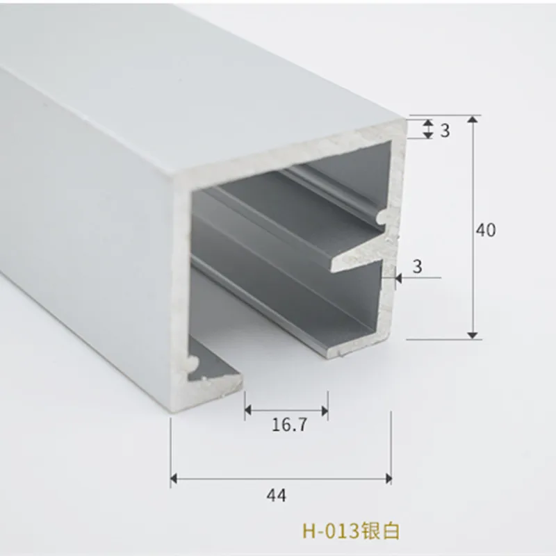 Push-pull folding heavy-duty universal hanging sliding track load Aluminum alloy universal sliding door silent hang H-013