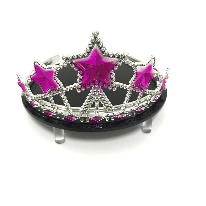 

Acrylic Clear Headband Holder Hair Clip Band Headdress Organizer Crown Display Stand Gift Storage Rack