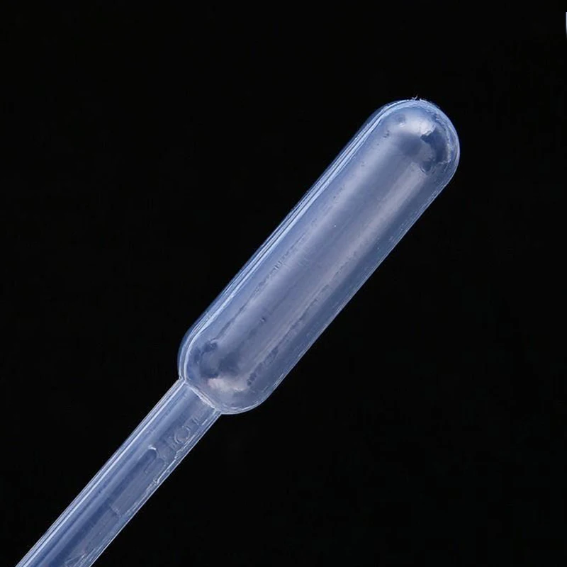 10Pcs 0.2ml/0.5ml/1ml/2ml/3ml/5ml LDPE Disposable Clear Plastic Eye Dropper Transfer straws Graduated Perfume Liquid Pipettes