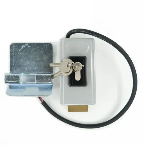 Imagen 2 del producto Abridor de puerta automático, cerradura eléctrica para puerta corredera oscilante, Compatible con Motor, 12V o 24V de CC