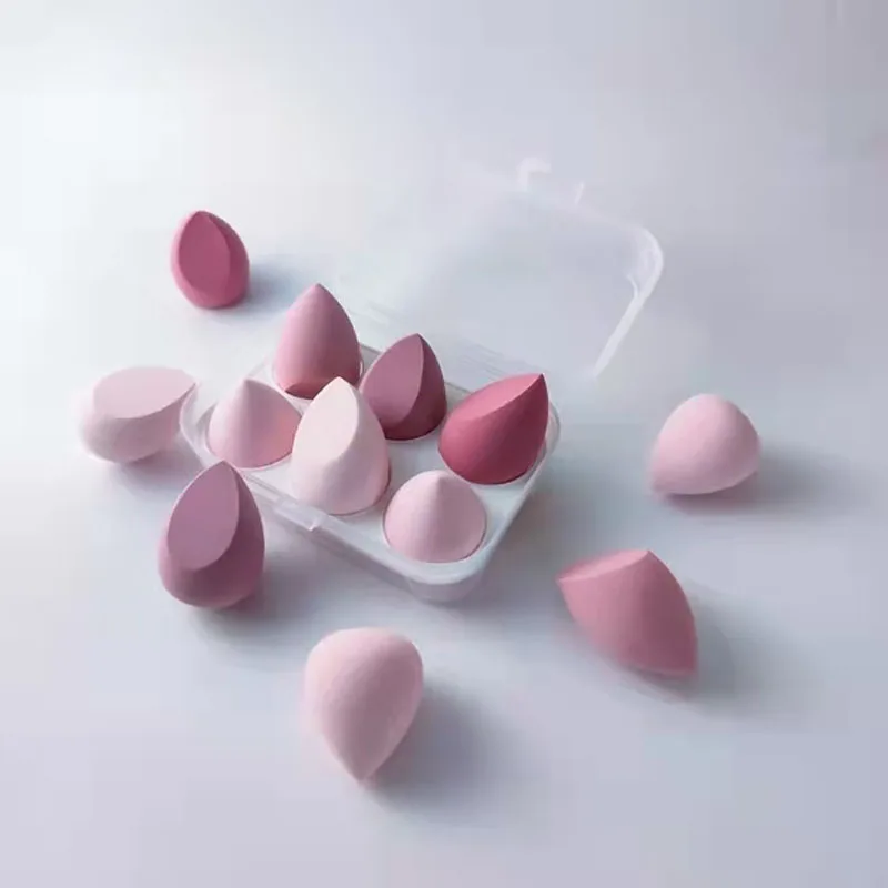 8PCS   For Make up Sponge Set Beauty Foundation  Sponge For Face Cosmetics Powder Puff  Make-up Sponge Egg  Accessories