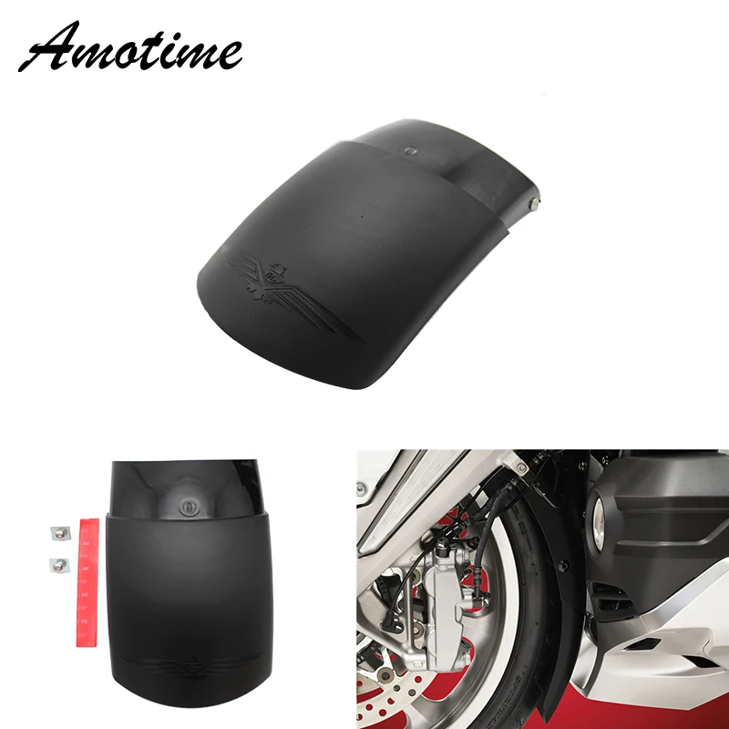 

ABS plastic Motorcycle Front Mudguard Fender Extender Extension for HONDA 2018 GL1800 Goldwing 2018 2019