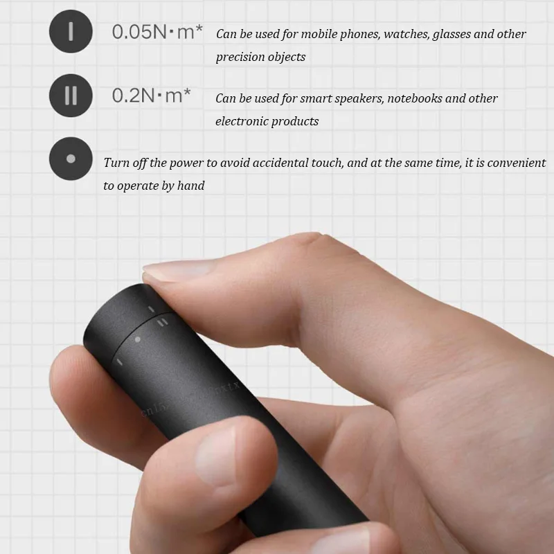 새로운 샤오미 Mijia 전기 정밀 스크루 드라이버 키트 2 마그네틱 알루미늄 케이스 박스 타입-C 충전식 2 기어 토크 400 나사