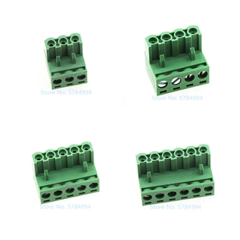 Free shipping 50PCS KF2EDGK 5.08 2P/3P/4P/5P/6P/7P/8P/9P/10/11P/12P PCB connector plug-in terminal block 2EDGK 5.08mm 2P-12PIN