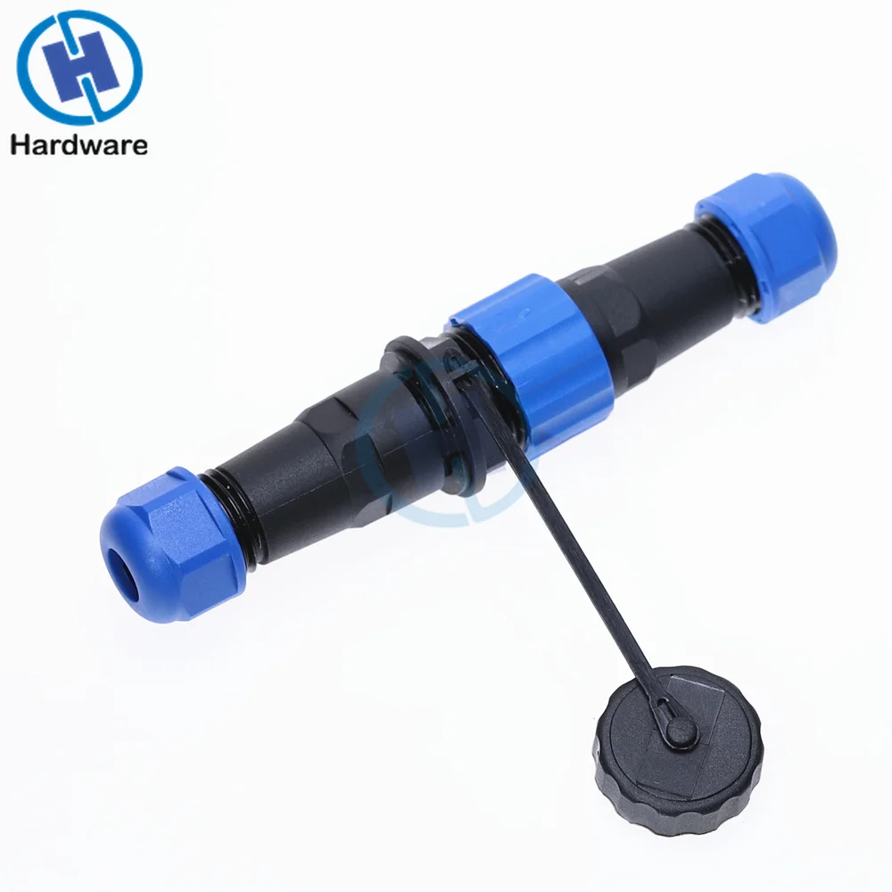 1Pair IP68 SP16 2Pin/3Pin/4Pin/5Pin/6Pin/7Pin/9Pin Waterproof Air Plug Socket Panel Mount Wire Cable Connector Aviation Plug